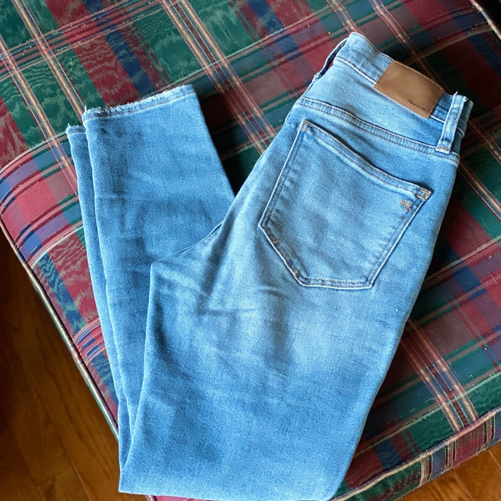 Madwell 10in High-Rise Skinny Crop Jeans